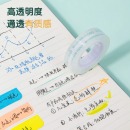 得力(deli)易撕透明高粘文具胶带/小胶带 12mm*30Y(27.3m） 单卷装 创意枕式包装 30009