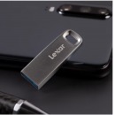 雷克沙（Lexar）64GB USB3.1 U盘 M45 银色 读速250MB/s 金属外壳 坚固安全