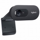 罗技（Logitech） C270i高清摄像头 USB电脑笔记本台式机视频会议直播摄像头带麦克风网课 电视视频网课摄像头入门款黑灰色