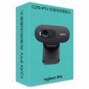 罗技（Logitech） C270i高清摄像头 USB电脑笔记本台式机视频会议直播摄像头带麦克风网课 电视视频网课摄像头入门款黑灰色