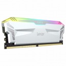 雷克沙（Lexar）DDR4 4000 16GB 8G*2套条 电竞RGB灯内存条 精选三星Bdie超频颗粒 Ares战神之刃 白