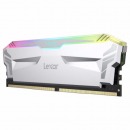 雷克沙（Lexar）DDR4 3866 16GB 8G*2套条 电竞RGB灯内存条 精选三星Bdie超频颗粒 Ares战神之刃 白