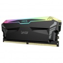雷克沙（Lexar）DDR4 3600 32GB 16G*2套条 电竞RGB灯内存条 战神之刃 黑色 C18