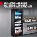德玛仕（DEMASHI）消毒柜 家用 立式 厨房商用 茶杯餐具碗筷消毒碗柜 紫外线消毒柜大容量 中温丨六层架380L丨国标一星级消毒