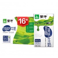 蒙牛低脂高钙牛奶 健身伴侣 