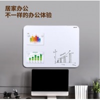 得力(deli)挂式白板 窄边框系列写字板黑板50026