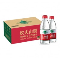 农夫山泉 饮用水 饮用天然水380ml 1*24瓶 整箱装