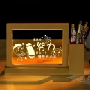 派森柏（PAISENBO） 3D笔筒小夜灯教师节礼物送孩子 创意生日礼物励志男女生闺蜜儿童