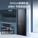 TCL 210升双变频风冷无霜冰箱三门小型宿舍家用电冰箱AAT负离子养鲜低音节能省电小冰箱R210V7-C