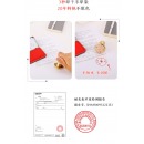 旗牌（Shachihata）Artline 办公财务金属印章印台铜章印台油性墨水印尼印台印泥 106*67mm 大号红色 EHP-3