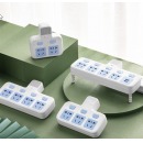 插座电源转换插头无线一转多位多功能扩展转换器霸牛家用插排插板插座板 K4 一转四（防触电）