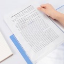 得力（deli）A4/100页资料册中小学生文件册活页插袋（10个装）5007ES