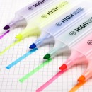 得力S625荧光记号笔