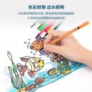 得力（deli）12色六角细杆水彩笔7060-12