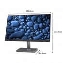 联想（Lenovo）电脑显示器FHD/2K/4K高清商务办公家用电脑显示器 低蓝光护眼显示屏极窄边框 23.8英寸/2K高清/IPS技术 L24q-35
