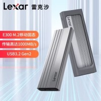 雷克沙 SSD移动固态硬盘 E300 Type-C接口 USB3.2Gen2高速读取1000MB/s E300 256G 高速10Gbps传输 