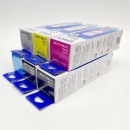 爱普生013黑色墨水 014彩色墨水 C9345维护箱适用L8168 L8188 彩盒013-014墨水一套六支