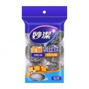 妙洁钢丝球不锈钢洗碗铁丝球刷锅球 MHB6 6只装