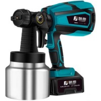 藤原 110V 电动喷釉壶电动喷漆枪锂电小型充电式家用喷漆神器乳胶漆喷枪油漆喷涂