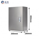 诚扬CY-2J3418201不锈钢基业箱控制箱防水箱配电箱布线箱C300*400*180