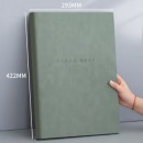 皮面本 得力 a3 超厚大号笔记本本子（加厚736页横线款）