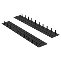 得力 装订夹条 10mm/12.5mm/15mm/17.5mm/20mm(黑色)100个/盒