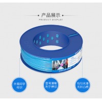 海康威视BV2.5电源线阻燃铜芯单芯铜线电线电缆100m红色
