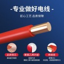 正泰（CHNT）电线电缆铜芯家用电线国标电源线 单芯铜线电线BV6平方蓝色100米